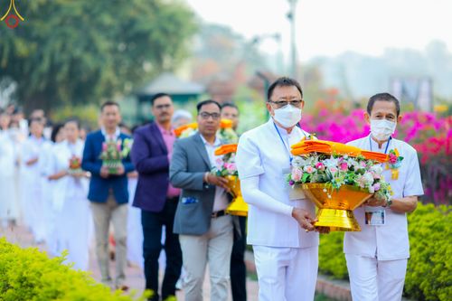 ภาพ No.77902:พิธีบรรพชาสามเณรหมู่ ณ ประเทศเนปาล วันที่ 16 มีนาคม พ.ศ. 2566