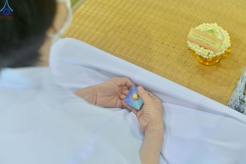 ภาพ No.77718:พิธีหล่อพระบรมพุทธเจ้า ทิศตะวันตก  วันอาทิตย์ที่ 19 มีนาคม พ.ศ. 2566 ณ วัดพระธรรมกาย จ.ปทุมธานี