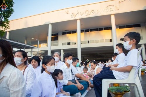 ภาพ No.78390:พิธีตัดปอยผม โครงการหน่อแก้วเปรียญธรรมรุ่นที่ 11  วันที่ 26 มีนาคม พ.ศ.2566  ณ หมู่กุฏิสามเณร อาคารค่ายจองแชมป์ วัดพระธรรมกาย