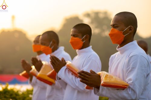 ภาพ No.77877:พิธีบรรพชาสามเณรหมู่ ณ ประเทศเนปาล วันที่ 16 มีนาคม พ.ศ. 2566