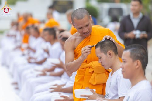 ภาพ No.349352:วันจันทร์ที่ 14 กันยายน พ.ศ.2569  พิธีตัดปอยผมนักเรียนนายสิบธรรมทายาท  "โครงการบรรพชาและพัฒนาศีลธรรม นักเรียนนายสิบตำรวจรุ่นที่ 16“  ณ ศูนย์ฝึกอบรมตำรวจภูธร ภาค 1  จ.สระบุรี