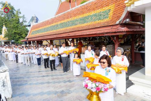 ภาพ No.300820:วันที่ 22 มกราคม พ.ศ. 2569 พิธีทอดผ้าป่าทำนุบำรุงศาสนสถาน ณ วัดบางปลา อ.บางเลน จ.นครปฐม ในโครงการธรรมยาตรา กตัญญูบูชา มหาปูชนียาจารย์ พระมงคลเทพมุนี(สด จนฺทสโร) พระผู้ปราบมาร อนุสรณ์สถาน 7 แห่ง ปีที่ 14