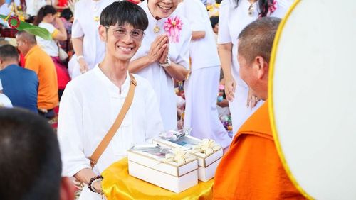 ภาพ No.183710:พิธีทอดกฐิน ณ ที่พักสงฆ์สำนักปฎิบัติธรรมศรีมงคล ต.บางแม่นาง อ.บางใหญ่ จ.นนทบุรี  ในโครงการทอดกฐินสามัคคีทั่วไทย 30,000 วัด บูชาธรรม 80 ปี หลวงพ่อธัมมชโย โดยคณะศิษยานุศิษย์วัดพระธรรมกาย วันที่ 10 พฤศจิกายน พ.ศ. 2567