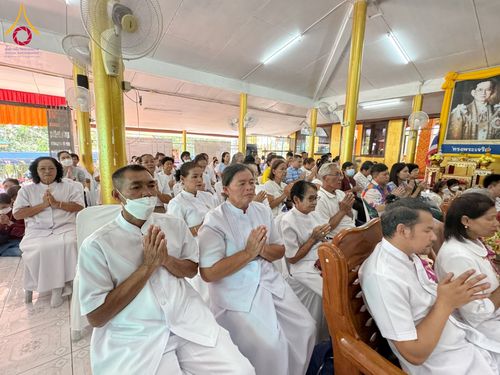 ภาพ No.181907:พิธีทอดกฐิน ณ สำนักสงฆ์ก.ม.8 พลูตาหลวง ต.พลูตาหลวง อ.สัตหีบ จ.ชลบุรี  ในโครงการทอดกฐินสามัคคีทั่วไทย 30,000 วัด บูชาธรรม 80 ปี หลวงพ่อธัมมชโย โดยคณะศิษยานุศิษย์วัดพระธรรมกาย วันที่ 2 พฤศจิกายน พ.ศ. 2567