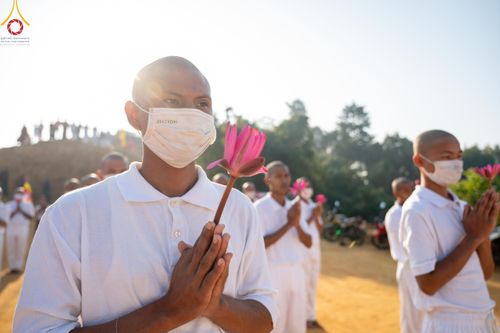 ภาพ No.130247:Photo Story ปฐมบรรพชาชาวพุทธมาร์มา Episode 3/5 วันที่ 9 กุมภาพันธ์ พ.ศ. 2567 ในโครงการบรรพชาสามเณร ครั้งแรกของชาวพุทธมาร์มา บังกลาเทศ ณ วัดธัมจักร อรัญกุฏิ เมืองรัมการ์ คาร์กาชารี บังกลาเทศ