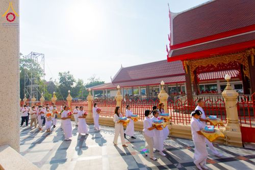 ภาพ No.199854:พิธีทอดผ้าป่าทำนุบำรุงศาสนสถาน ณ วัดบางช้างใต้ ตำบลบางช้าง อำเภอสามพราน จังหวัดนครปฐม ในโครงการธรรมยาตรา กตัญญูบูชา มหาปูชนียาจารย์ พระมงคลเทพมุนี(สด จนฺทสโร) พระผู้ปราบมาร อนุสรณ์สถาน 7 แห่ง ปีที่ 13 วันที่ 22 มกราคม พ.ศ. 2568