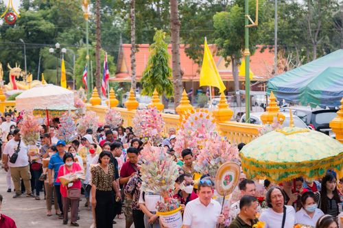 ภาพ No.100627:พิธีทอดกฐินสามัคคีทั่วไทย 5,000 วัด ณ วัดท่าสุวรรณ จ.ราชบุรี วันที่ 26 พฤศจิกายน พ.ศ. 2566