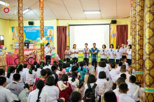 ภาพ No.184141:กิจกรรมวันรวมพลังเด็กดี V-Star จังหวัดตาก ประจำปี 2567  วันที่ 6 ธันวาคม พ.ศ. 2567 ณ วัดดอนเจดีย์ อ.พบพระ จ.ตาก