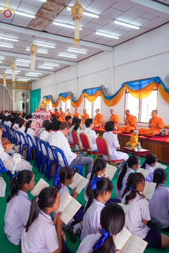 ภาพ No.114698:พิธีทอดผ้าป่าทำนุบำรุงศาสนสถาน ณ วัดปรางค์หลวง ต.บางม่วง อ.บางใหญ่ จ.นนทบุรี วันที่ 18 มกราคม พ.ศ. 2567