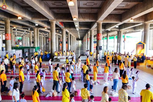 ภาพ No.84562:โครงการส่งเสริมและพัฒนาผู้เรียนมีคุณธรรม  จริยธรรม ประจำปีงบประมาณ 2566 ศูนย์พัฒนาเด็กเล็กและโรงเรียนอนุบาล องค์การบริหารส่วนตำบลคลองสาม ณ ศูนย์การเรียนรู้ UG5 Power พลังความดีสากล 5 ประการ มหารัตนวิหารคต วัดพระธรรมกาย วันอังคารที่ 25 กรกฎาคม พ.ศ. 2566