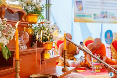 ภาพ No.161028:พิธีถวายมหาสังฆทาน 31 วัด , พิธีบุพเปตพลี , พิธีไถ่ชีวิตโค และ ปล่อยพันธ์ุปลาจำนวน 50,000 ชีวิต ณ ศูนย์การศึกษาจอมบึง ต.รางบัว อ.จอมบึง จ.ราชบุรี วันที่ 28 กันยายน พ.ศ. 2567