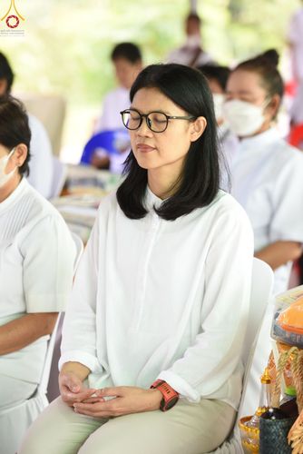 ภาพ No.87615:พิธีสวดพุทธมนต์วันละสังขาร คุณยายอาจารย์ มหารัตนอุบาสิกาจันทร์ ขนนกยูง และพิธีเทคอนกรีตฐานราก อาคาร 80 ปี หลวงพ่อธัมมชโย ณ ศูนย์ปฏิบัติธรรมวิหารแดง ต.เจริญธรรม อ.วิหารแดง จ.สระบุรี วันที่ 10 กันยายน พ.ศ. 2566