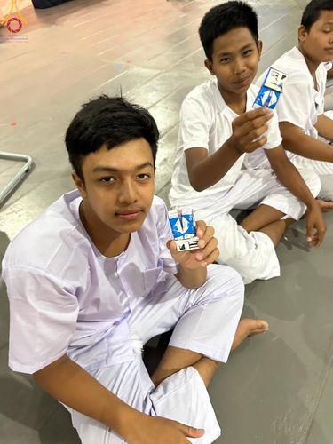 ภาพ No.133222:กิจวัตรกิจกรรมการฝึกตัวก่อนบวช และพิธีตัดปอยผมธรรมทายาท ณ ศูนย์ปฏิบัติธรรมและอบรมเยาวชนเมืองยะลา วันที่ 1-2 เมษายน พ.ศ. 2567