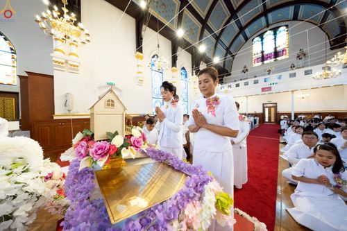 ภาพ No.270832:วันอาทิตย์ที่ 19 ตุลาคม พ.ศ. 2568 พิธีทอดกฐิน “หนึ่งไม่มีสอง” วัดพระธรรมกายนิวคาสเซิล เมืองนิวคาสเซิล ประเทศอังกฤษ 