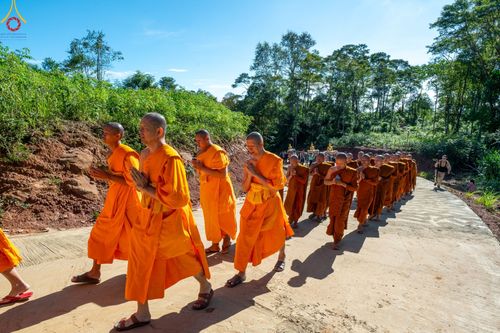 ภาพ No.91922:5 งานมหัคคตกุศล ณ วัดสิริวิเวก แขวงจำปาสัก สปป. ลาว วันที่ 1 พฤศจิกายน พ. ศ. 2566