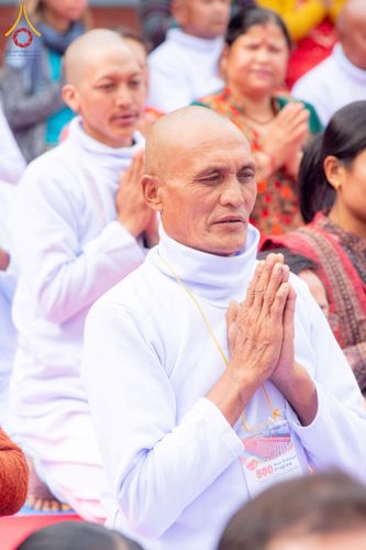 ภาพ No.209737:วันที่ 28 กุมภาพันธ์ พ.ศ.2568 พิธีเปิดโครงการบวชสามเณร พิธีถวายไทยธรรม พิธีขอขมามอบผ้าไตร  ณ เมืองปาตัน ประเทศเนปาล