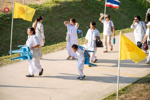 ภาพ No.275053:วันอาทิตย์ที่ 30 พฤศจิกายน พ.ศ. 2568 พิธีตอกเสาเข็ม "สร้างองค์พระเจดีย์เพื่อสร้างสันติภาพโลก" ต้นสุดท้าย ณ ศูนย์ปฏิบัติธรรมระยอง (บ้านช่องลม)