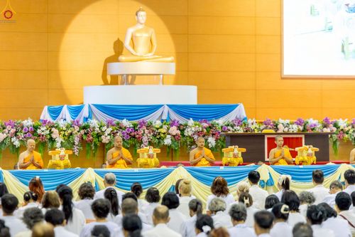 ภาพ No.228031:วันอาทิตย์ที่ 1 มิถุนายน พ.ศ. 2568 พิธีมุทิตาพระอุปสมบทอุทิศชีวิต ณ ห้องแก้วสารพัดนึก 1 วัดพระธรรมกาย