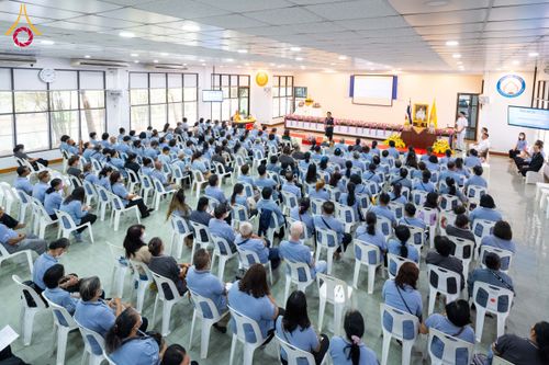 ภาพ No.127003:โรงพยาบาลส่งเสริมสุขภาพตำบลคลองสอง ร่วมกับวัดพระธรรมกาย จัดประชุม อสม. เพื่อพัฒนาการปฏิบัติงาน-สร้างการให้บริการเชิงรุกในชุมชน วันอังคารที่ 5 มีนาคม พ.ศ. 2567 ณ ห้องประชุมอาคารปลูกศรัทธา วัดพระธรรมกาย อ.คลองหลวง จ.ปทุมธานี