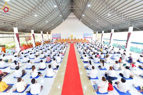 ภาพ No.216617:วันเสาร์ที่ 5 เมษายน พ.ศ. 2568 พิธีทอดผ้าป่าสามัคคีสร้างกุฎิสงฆ์ ณ ธุดงคสถานอำนาจเจริญ