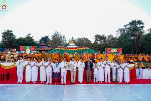 ภาพ No.123658:พิธีตักบาตรพระ ๑,๐๐๐ รูป ทำบุญครบรอบวัดห้วยตองสัก ๓๖ ปี วันเสาร์ที่ ๑๐ กุมภาพันธ์ พ.ศ. ๒๕๖๗ ณ วัดห้วยตองสัก อ.จอมทอง จ.เชียงใหม่