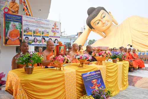 ภาพ No.179689:พิธีทอดกฐินสมทบ ณ วัดพุทธนานาชาติผาสุก (Buddha International Welfare Mission) เมืองพุทธคยา ประเทศอินเดีย วันที่ 10 พฤศจิกายน พ.ศ. 2567