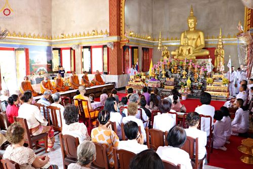 พิธีทอดกฐินสามัคคีทั่วไทย 5,000 วัด ณ วัดโพธิ์เรียง แขวงบ้านช่างหล่อ เขตบางกอกน้อย จ.กรุงเทพมหานคร วันที่ 12 พฤศจิกายน พ.ศ.2566