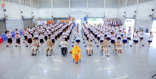 ภาพ No.246362:วันที่ 8-9 กันยายน พ.ศ. 2568 ศูนย์ปฏิบัติธรรมสมุทรปราการ นำทีมจัดอบรมโครงการอบรมคุณธรรม , จริยธรรม ในหัวข้อ การค้นพบศักยภาพในตนเอง เพื่อพัฒนานิสัย ผ่านนวัตกรรมความดีสากล ณ โรงเรียนวัดราษฎ์บูรณะ ต.บางปลา อ.บางพลี จ.สมุทรปราการ