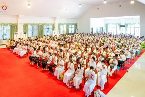 พิธีเจริญพระพุทธมนต์ ปฏิบัติธรรม  มอบทุนการศึกษา ถวายสังฆทาน 121 วัด วันพุธที่ 10 มกราคม พ.ศ. 2567 ณ อาคารราชวิริยาลังการ วัดไร่ขิง พระอารามหลวง  อ.สามพราน จ.นครปฐม