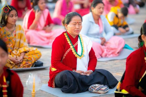 ภาพ No.210448:วันเสาร์ที่ 8 มีนาคม พ.ศ. 2568 พิธีจุดประทีป โครงการบรรพชาสามเณรชาวเนปาล 500 รูป ณ ชาตสถานอุทยานลุมพินีวัน ที่ประสูติขององค์สมเด็จพระสัมมาสัมพุทธเจ้า ลุมพินี ประเทศเนปาล