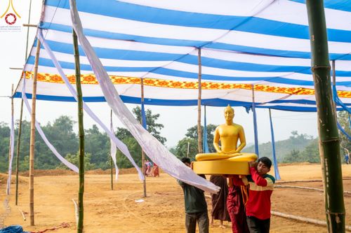 ภาพ No.127139:Photo Story ปฐมบรรพชาชาวพุทธมาร์มา เริ่ม วันที่ 2 กุมภาพันธ์ พ.ศ. 2567 ณ วัดธัมจักร อรัญกุฏิ เมืองรัมการ์ คาร์กาชารี บังกลาเทศ