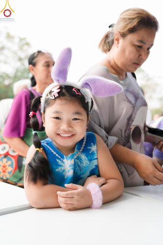 ภาพ No.111197:กิจกรรมงานวันเด็กแห่งชาติ รวมพลังเด็กเก่งและดี สร้างความดีสากล ปีที่ 6 ร่วมจัดโดย เทศบาลเมืองท่าโขลง พุทธสมาคมปทุมธานี องค์การบริหารส่วนตำบลคลองสาม ณ วัดพระธรรมกาย จ.ปทุมธานี วันที่ 13 มกราคม พ.ศ. 2567