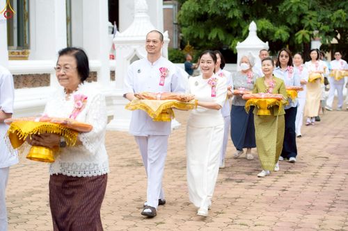 ภาพ No.234954:วันเสาร์ที่ 26 กรกฎาคม พ.ศ. 2568 พิธีทอดผ้าป่าบูรณปฏิสังขรณ์ วัดสามพระยาวรวิหาร ณ ศาลาอบรมสงฆ์ วัดสามพระยาวรวิหาร เขตพระนคร กรุงเทพมหานครฯ