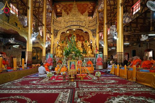 ภาพ No.144316:พิธีถวายเทียนพรรษา, พิธีสืบชะตาหลวง, พิธีถวายสังฆทาน และ พิธีถวายทุนการศึกษา บูชาธรรม ๘๐ ปี พระครูบาไชยบูลย์ ธัมมชโย วันจันทร์ที่ ๑๕ กรกฏาคม พ.ศ. ๒๕๖๗ ณ วัดราชฐานหลวงหัวข่วง เมืองเชียงตุง สาธารณรัฐแห่งสหภาพเมียนมาร์