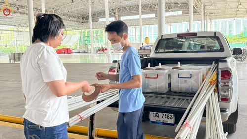 ภาพ No.125331:V.27 มาฆะ สาธุ  การรับบุญเตรียมงาน ปฎิบัติงาน เก็บงาน ของเจ้าหน้าที่หน่วยงานต่างๆ เพื่อวันมาฆบูชา วันเสาร์ที่ 24 กุมภาพันธ์  พ.ศ. 2567 ณ วัดพระธรรมกาย จ.ปทุมธานี