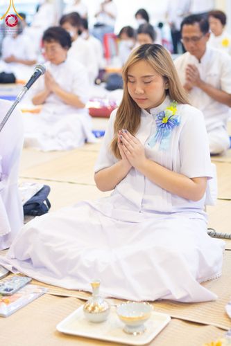 ภาพ No.114447:พิธีถวายภัตตาหารเป็นสังฆทาน แด่คณะพระธรรมยาตรา ปีที่ 12 วันที่ 18 มกราคม พ.ศ. 2567 ณ วัดโบสถ์(บน) บางคูเวียง จ.นนทบุรี