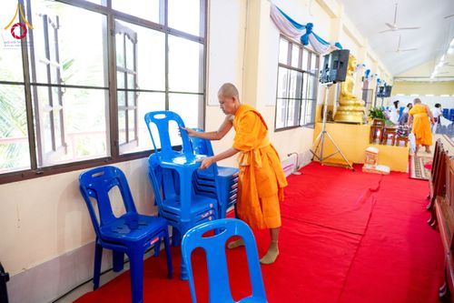 ภาพ No.208424:พิธีถวายสังฆทานแด่คณะสงฆ์ 323 วัด ปีที่ 21 ครั้งที่ 174 พิธีมอบกองทุนหนุนแรงใจช่วยครูใต้ ปีที่ 18 ครั้งที่ 138 และพิธีทำบุญอุทิศส่วนกุศลให้ผู้วายชนม์ ณ วัดบุณณาราม(วัดโคกงู) จ.นราธิวาส วันเสาร์ที่ 15 กุมภาพันธ์ พ.ศ.2568