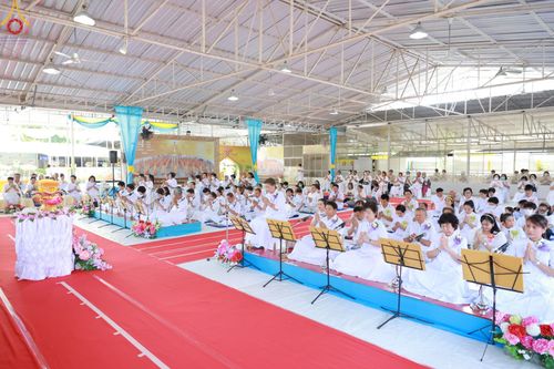 ภาพ No.91884:พิธีทอดกฐินสามัคคีทั่วไทย สร้างกำแพงแก้ว ดูแลสามเณรน้อยเตรียมบาลีนาคหลวงประโยค 9 ณ ศูนย์เบญจธรรม เขตดอนเมือง จ.กรุงเทพมหานคร วันศุกร์ที่ 3 พฤศจิกายน พ.ศ.2566