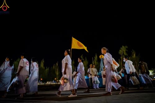 ภาพ No.118433:พิธีตักบาตรพระธรรมยาตรา ปีที่ 12 ณ อนุสรณ์สถานลำดับที่ 5 สถานที่เผยแผ่วิชชาธรรมกายครั้งแรก อนุสรณ์สถานบางปลา จ.นครปฐม วันที่ 25 มกราคม พ.ศ. 2567
