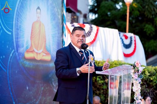 ภาพ No.225684:วันอาทิตย์ที่ 11 พฤษภาคม พ.ศ. 2568 วัดพระธรรมกายแคลิฟอร์เนีย จัดงานวิสาขบูชานานาชาติ และถวายมหาสังฆทานคณะสงฆ์ 120 รูป