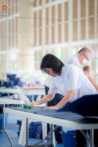 ภาพ No.218234:วันที่ 12-18 เมษายน พ.ศ. 2568 พระภิกษุและเจ้าหน้าที่อาสาสมัคร เตรียมพื้นที่ต้อนรับพักค้างพระสังฆาธิการ เนื่องในงานวันคุ้มครองโลก 22 เมษายน พ.ศ. 2568