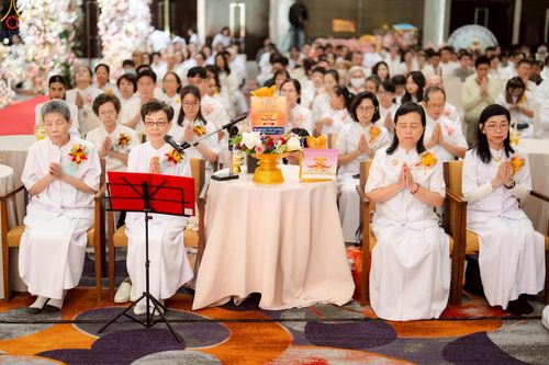 ภาพ No.271446:วันอาทิตย์ที่ 26 ตุลาคม พ.ศ. 2568 พิธีทอดกฐินครบรอบ 30 ปี  วัดพระธรรมกายไทเป และพิธีถวายมหาสังฆทาน 83 รูป  บูชาธรรม 81 ปี หลวงพ่อธัมมชโย