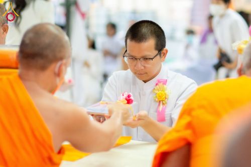 ภาพ No.118010:พิธีถวายภัตตาหารเป็นสังฆทาน แด่คณะพระธรรมยาตรา ปีที่ 12 วันที่ 24 มกราคม พ.ศ. 2567 ณ อนุสรณ์สถานบางนางแท่น จ.นครปฐม