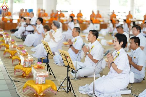 ภาพ No.212620:วันพฤหัสบดีที่ 20 มีนาคม พ.ศ. 2568 พิธีเจริญพระพุทธมนต์ เนื่องในอายุวัฒนมงคลครบ 74 ปี พระภาวนาธรรมวิเทศ วิ. (ภูเบศ ฌานาภิญโญ) ณ หอฉันคุณยายฯ วัดพระธรรมกาย