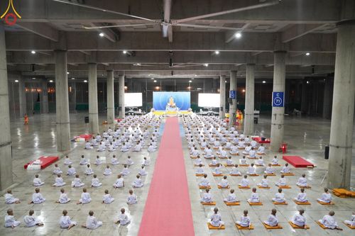 ภาพ No.133643:นาคธรรมทายาทปฏิบัติธรรมก่อนบวช ในโครงการบรรพชาสามเณร ฟื้นฟูพระพุทธศาสนาทั่วไทย ศูนย์อบรมวัดพระธรรมกาย วันที่ 3 เมษายน พ.ศ. 2567