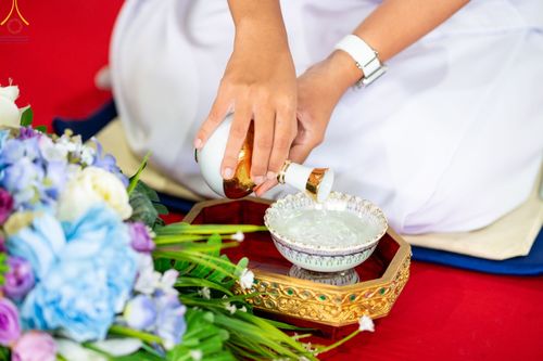 ภาพ No.85697:พิธีตักบาตรฉลองพระใหม่ ในโครงการบรรพชาอุปสมบทหมู่รุ่นเข้าพรรษา ณ วิหารคด 30 วัดพระธรรมกาย วันที่ 13 สิงหาคม พ.ศ. 2566