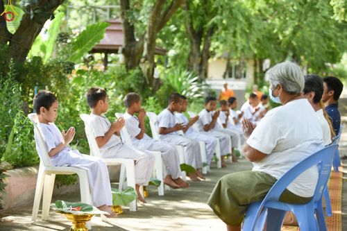 ภาพ No.90957:โครงการบรรพชาสามเณร ศูนย์ปฏิบัติธรรมบุญประสาน จ.นครราชสีมา ระหว่างวันที่ 11 - 31 ตุลาคม พ.ศ. 2566