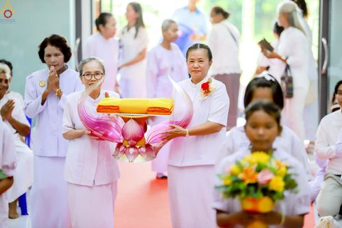 ภาพ No.241656:วันอาทิตย์ที่ 24 สิงหาคม พ.ศ. 2568 พิธีทอดผ้าป่า ฉลองครบรอบ 10 ปี ศูนย์ปฏิบัติธรรมพัทลุง