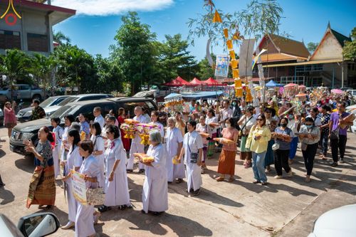พิธีทอดกฐินสามัคคีทั่วไทย 5,000 วัด ณ วัดหนองเสือ จ.ฉะเชิงเทรา วันที่ 25 พฤศจิกายน พ.ศ. 2566