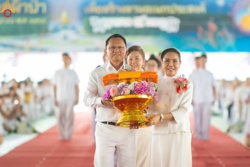 ภาพ No.91566:พิธีทอดผ้าป่า สร้างลานเอนกประสงค์พญานาค 4 ตระกูล จุดประทีปโคมลาน ถวายเป็นพุทธบูชา  สร้างความสว่างไสวให้กับแผ่นดินด้วยแสงธรรม วันอาทิตย์ที่ 29 ตุลาคม พ.ศ. 2566 ณ พุทธอุทยานนานาชาติ จังหวัดหนองคาย